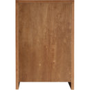  Color_Walnut -- Fairfax Walnut Solid Wood And Oak Veneer Chest IMAGE 6