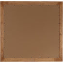  Meridian Fairfax Walnut Solid Wood And Oak Veneer Frame Mirror IMAGE 3