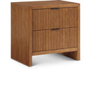 Meridian Fairfax Walnut Night Stand IMAGE 1