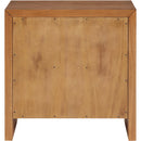  Color_Walnut -- Fairfax Walnut Solid Wood And Oak Veneer Nightstand IMAGE 6