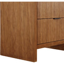  Color_Walnut -- Fairfax Walnut Solid Wood And Oak Veneer Nightstand IMAGE 8
