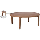  Meridian Maui Natural Aluminum Outdoor Patio Coffee Table IMAGE 7