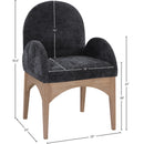  Color_Black/ Natural -- Meridian Waldorf Arm Chair IMAGE 8