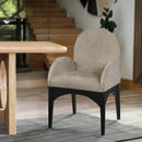 Color_Beige/ Black -- Meridian Waldorf Arm Chair IMAGE 2