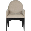  Color_Beige/ Black -- Meridian Waldorf Arm Chair IMAGE 4