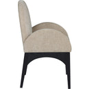  Color_Beige/ Black -- Meridian Waldorf Arm Chair IMAGE 5