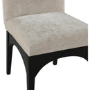  Color_Beige/ Black -- Meridian Waldorf Dining Chair IMAGE 6