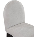  Color_Black/ Grey -- Waldorf Grey Chenille Fabric Upholstered Dining Side Chair IMAGE 7