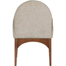  Color_Beige/ Walnut -- Meridian Waldorf Arm Chair IMAGE 3