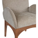  Color_Beige/ Walnut -- Meridian Waldorf Arm Chair IMAGE 7