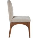  Color_Beige/ Walnut -- Meridian Waldorf Dining Chair IMAGE 5