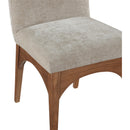  Color_Beige/ Walnut -- Meridian Waldorf Dining Chair IMAGE 6