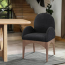  Color_Black/ Natural -- Meridian Waldorf Arm Chair IMAGE 2