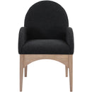 Color_Black/ Natural -- Meridian Waldorf Arm Chair IMAGE 3