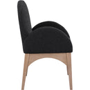  Color_Black/ Natural -- Meridian Waldorf Arm Chair IMAGE 4