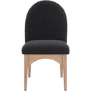  Color_Black/ Natural -- Meridian Waldorf Dining Chair IMAGE 4