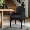  Color_Black -- Meridian Waldorf Arm Chair IMAGE 2