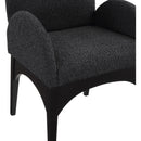  Color_Black -- Meridian Waldorf Arm Chair IMAGE 7