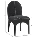  Color_Black -- Meridian Waldorf Dining Chair IMAGE 8