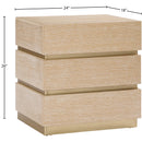 Meridian Zaylan Natural Night Stand IMAGE 10