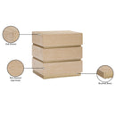  Color_Brass/ Natural -- Zaylan Natural Oak Veneer Nightstand IMAGE 11