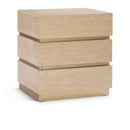 Meridian Zaylan Natural Night Stand IMAGE 1