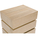  Color_Brass/ Natural -- Zaylan Natural Oak Veneer Nightstand IMAGE 7