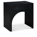 Meridian August Black Night Stand IMAGE 1