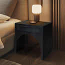  Color_Black -- Meridian August 1 Drawer Nightstand IMAGE 2