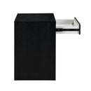  Color_Black -- Meridian August 1 Drawer Nightstand IMAGE 5