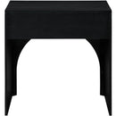  Color_Black -- Meridian August 1 Drawer Nightstand IMAGE 6