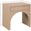 Meridian August Oak Night Stand IMAGE 10