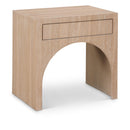 Meridian August Oak Night Stand IMAGE 1