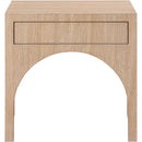  Color_Oak -- August Oak Oak Veneer Nightstand IMAGE 3