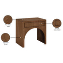  Color_Walnut -- August Walnut Oak Veneer Nightstand IMAGE 11
