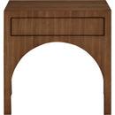  Color_Walnut -- August Walnut Oak Veneer Nightstand IMAGE 3