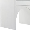  Color_White -- August White Oak Veneer Nightstand IMAGE 8