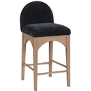  Color_Black/ Natural -- Meridian Waldorf Counter Height Stool IMAGE 3