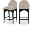  Color_Beige/ Black -- Meridian Waldorf Counter Height Stool IMAGE 1
