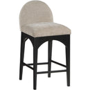  Color_Beige/ Black -- Meridian Waldorf Counter Height Stool IMAGE 3