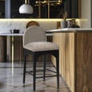  Color_Beige/ Black -- Meridian Waldorf Counter Height Stool IMAGE 8