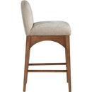  Color_Beige/ Walnut -- Meridian Waldorf Counter Height Stool IMAGE 5