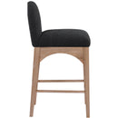  Color_Black/ Natural -- Meridian Waldorf Counter Height Stool IMAGE 5