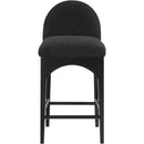  Color_Black -- Meridian Waldorf Counter Height Stool IMAGE 4