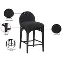 Color_Black -- Meridian Waldorf Counter Height Stool IMAGE 9