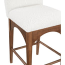  Color_Cream/ walnut -- Meridian Waldorf Counter Height Stool IMAGE 6
