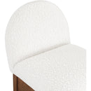  Color_Cream/ walnut -- Meridian Waldorf Counter Height Stool IMAGE 7