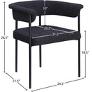  Color_Black -- Meridian Malin Arm Chair IMAGE 8