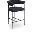  Color_Black -- Meridian Malin Counter Height Stool IMAGE 1