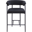  Color_Black -- Meridian Malin Counter Height Stool IMAGE 3